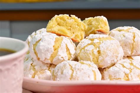 Veja esse biscoito de limão coco que derrete na boca Comida na Rede