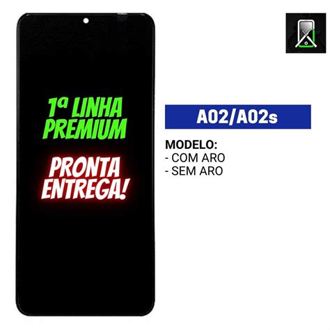 Tela Frontal Display Samsung A A S A Preto Lcd Touch Screen