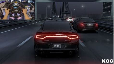 Dodge Charger Srt Hellcat Redeye Vs Mercedes E63s Amg Street Racing Assetto Corsa Moza R9