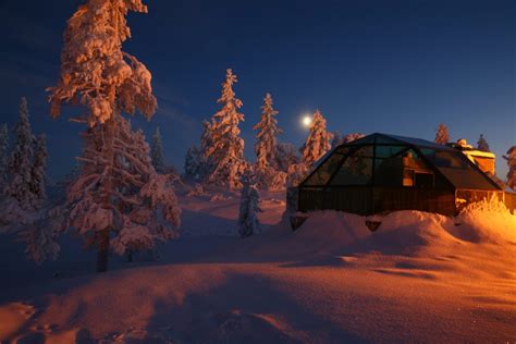 Glas Iglu Hotel - Finland is a very cold place thats what is known