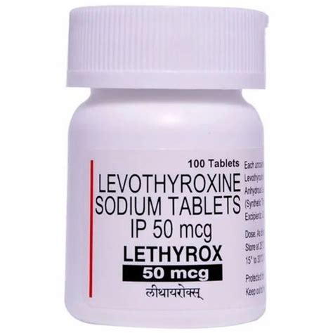 Levothyroxine Sodium Tablets Strength 50 Mcg At Best Price In Mumbai