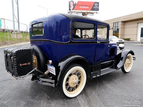 1928 Ford Model A Tudor Sedan Two Door Classic Old Vintage Original Usa 02