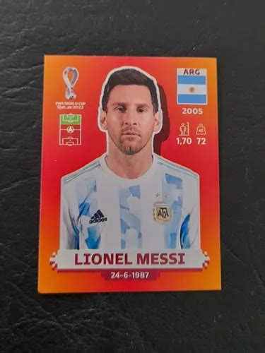 Figurita De Lionel Messi Mundial Qatar 2022 9 800 En Lanus Capital