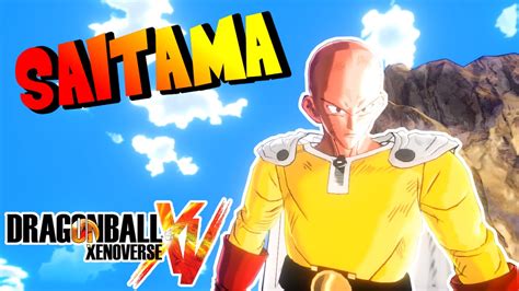 Dragon Ball Xenoverse MOD SAITAMA ONE PUNCH MAN LOS PUÑETAZOS DE