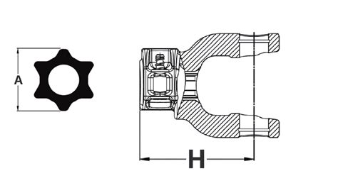 Tys Star Tube Yoke X For S Tube