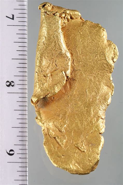 Large Folded Plate Gold Nugget From Alaska Fantastic Gold 355000