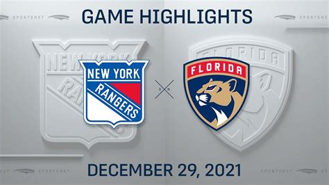 Nhl Highlights Rangers Vs Panthers Dec Youtube