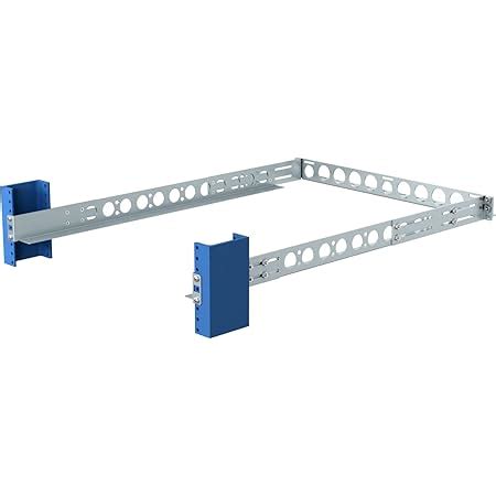 Amazon RackSolutions 1U 2 Post Universal Rack Mount Rail Kit For