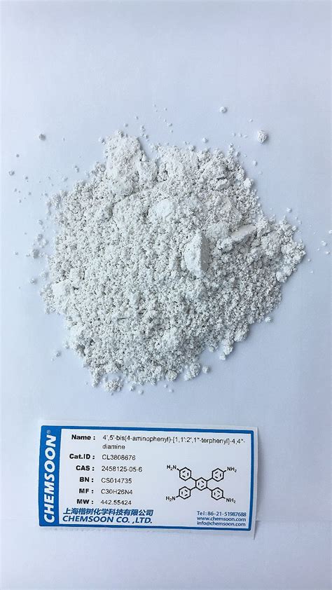 CAS 2458125 05 6 CHEMSOON MOF COF材料专业供应商