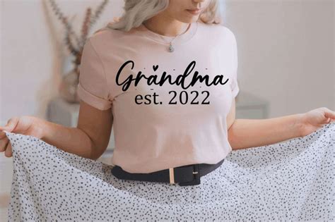 Grandma Est 2022 Svg So Fontsy