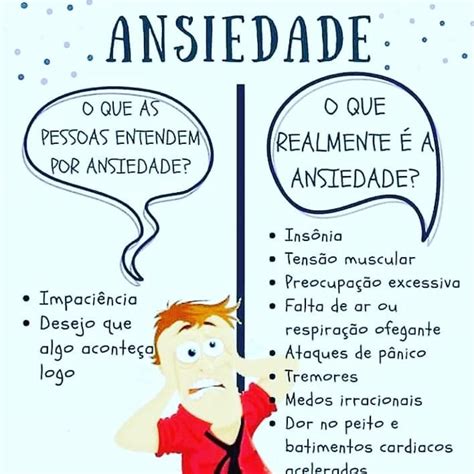 Vem Aprender Construindo Saberes O Que Realmente A Ansiedade