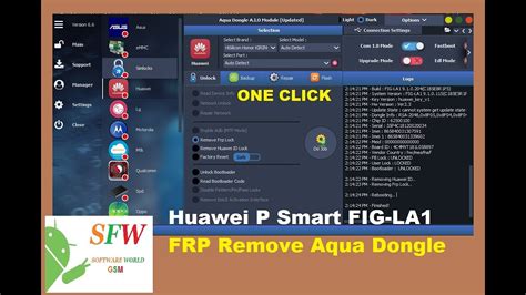 Huawei P Smart FIG LA1 FRP Bypass Aqua Dongle YouTube