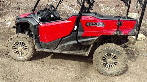 Pioneer 1000 First Mud Youtube