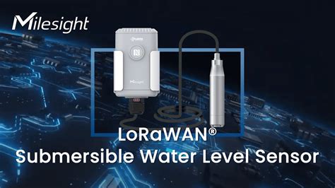 Milesight Em500 Swl Lorawan® Submersible Water Level Sensor Youtube