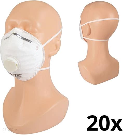 Solight Respirator Z Zaworem Wydechowym Klasy Kn95 Ffp2 20szt Ceny