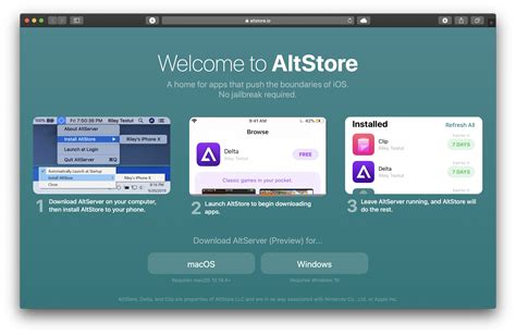 AltStore is an iOS App Store alternative that doesn’t require a