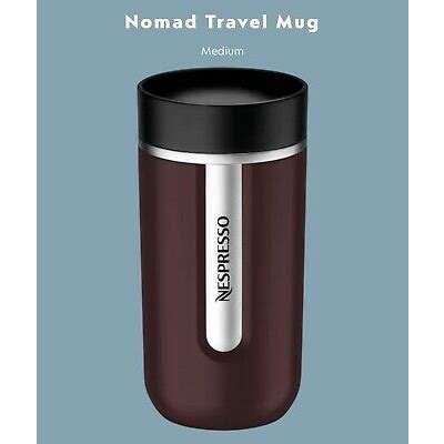 HCM NESPRESSO NOMAD Travel Mug Burgundy 400 ml NOMAD Cốc Du Lịch