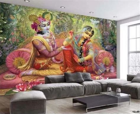 Radha Krishna Customized Wallpapers At Rs Sq Ft