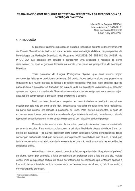 Pdf Trabalhando Tipologia De Texto Na Perspectiva Dokumen Tips