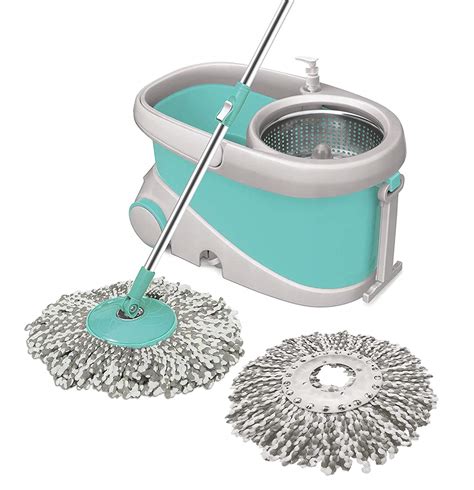 Spotzero By Milton Elite Spin Mop With Bigger Wheels And Plastic Auto