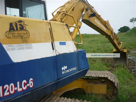 Komatsu Pc120 5 Hydraulic Excavator Backhoe Use On One Sub Project