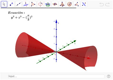 Superficies de revolución GeoGebra