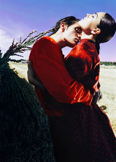 Ainhoa Larretxi and Adrian Sanchez by Ana Abril for Elle Croatia