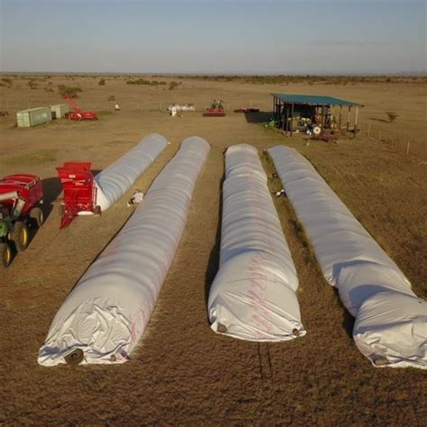 9FT X 75m Corn Silage Bag In Agriculture Silo Bags For Grain Sleeves