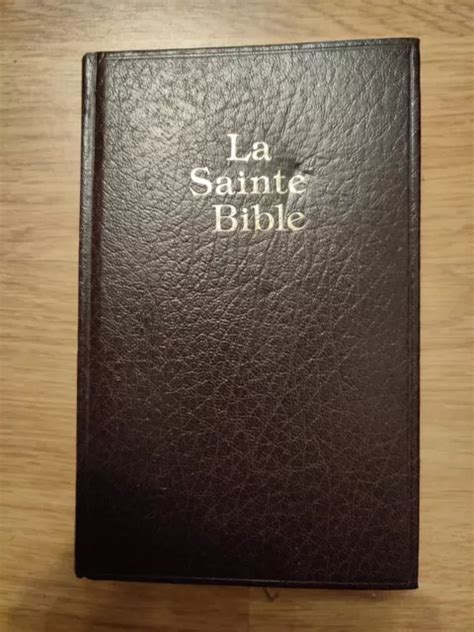 LA SAINTE BIBLE Ancien Et Nouveau Testaments 1988 TRES BON ETAT EUR