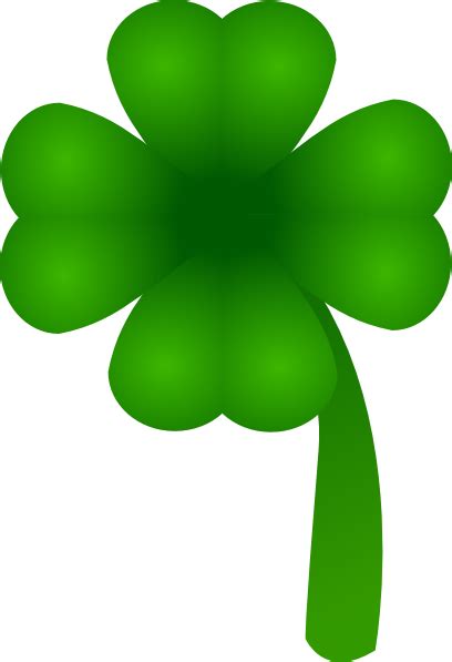 Four Leaf Clover Clip Art At Vector Clip Art Online