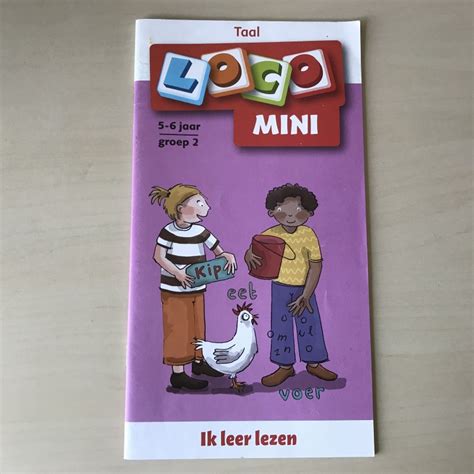 Mini Loco Boekje Ik Leer Lezen Groep Leeftijd Jaar