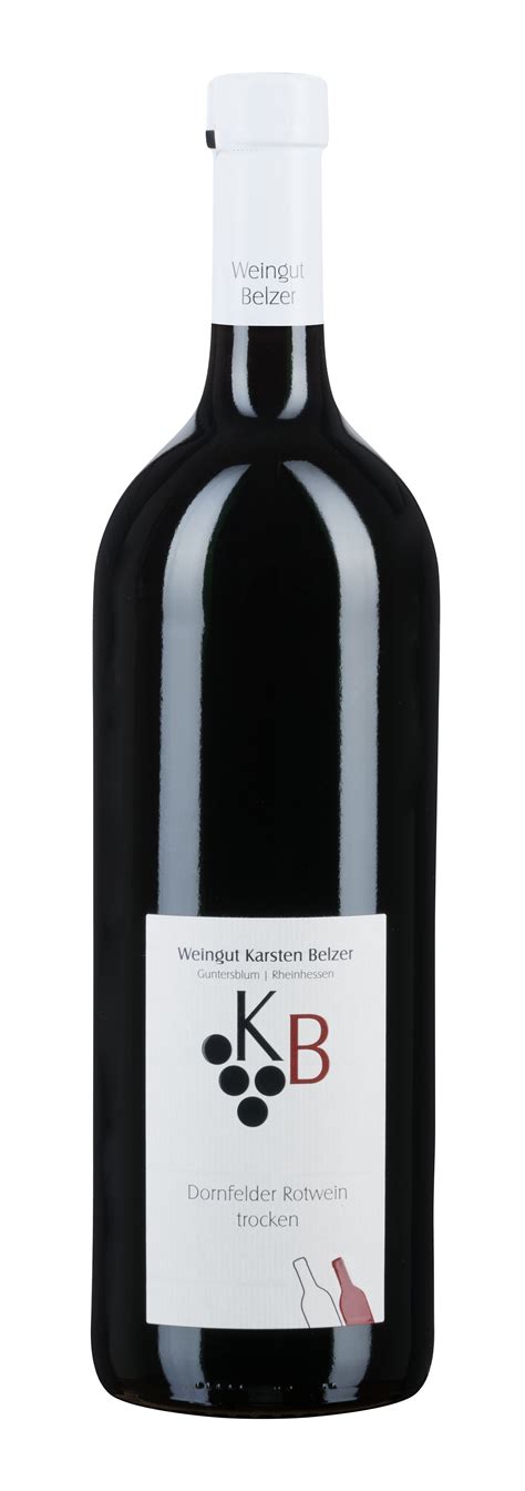 Shop Weingut Karsten Belzer Guntersblumer Dornfelder Rotwein Trocken