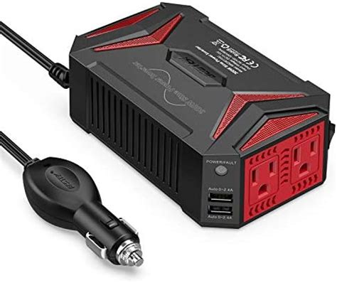 Amazon Energizer Watt Power Inverter V Dc To V Ac