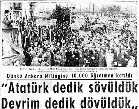 SolHafıza on Twitter RT GunlukArsiv 20Şubat1963 Türkiye Öğretmen