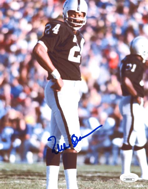 Willie Brown Signed Raiders X Photo Jsa Coa Pristine Auction