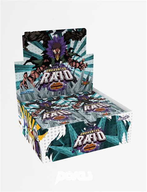 My Hero Academia Ccg Undaunted Raid Booster Display Pokuno