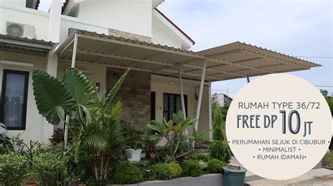 GRIYA ALAM INDAH CIBUBUR RUMAH MINIMALIST 36 72 DENGAN SUASANA SEJUK