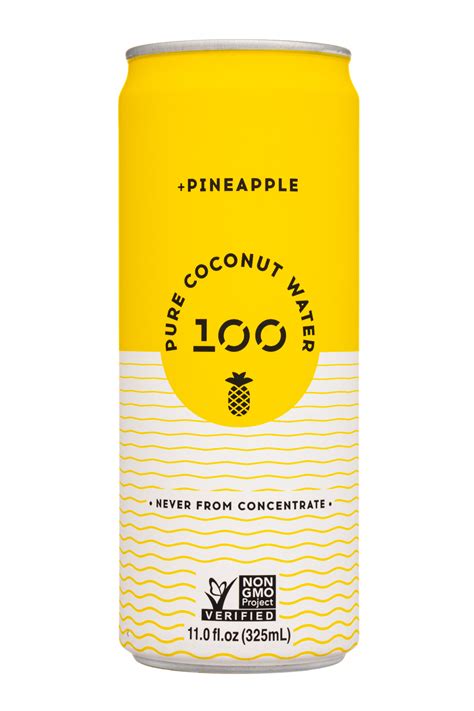 +Pineapple: Pure Coconut Water | 100 Coconuts | BevNET.com Product ...