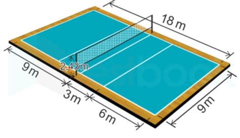 Detail Gambar Lapangan Bola Voli D Koleksi Nomer