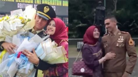 Foto Wanita Keturunan Arab Penyemangat Letda Tni Enzo Zenz Allie Siapa