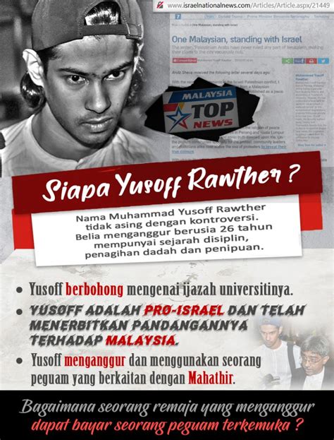 Siapa Yusoff Rawther Malaysia News