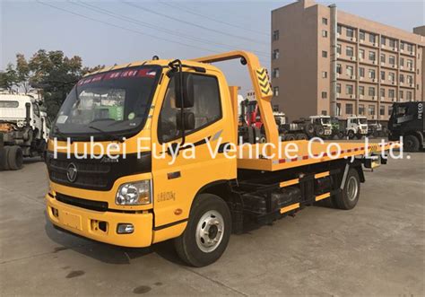 Foton 5ton Sliding Platform Recovery Truck 4ton Recovery Towing Truck