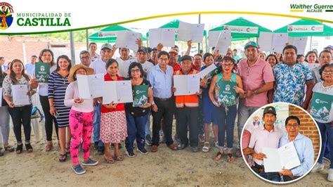 Alcalde Entrega Constancias De Posesi N En A H Ampliaci N Casuarinas