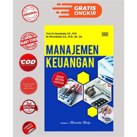 Jual Buku Manajemen Keuangan Edisi Revisi Kedua Kamaludin Shopee