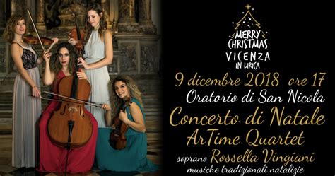 Il Concerto Di Natale AllOratorio Di San Nicola Festival Vicenza In