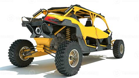 Off Road Dune Buggy 3d Rendering On White Background 36399676 Stock