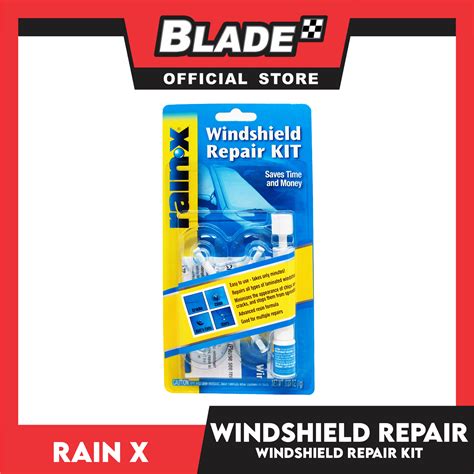 Rain X Windshield Repair Kit 1g Saves Time And Money By Repairing Chips