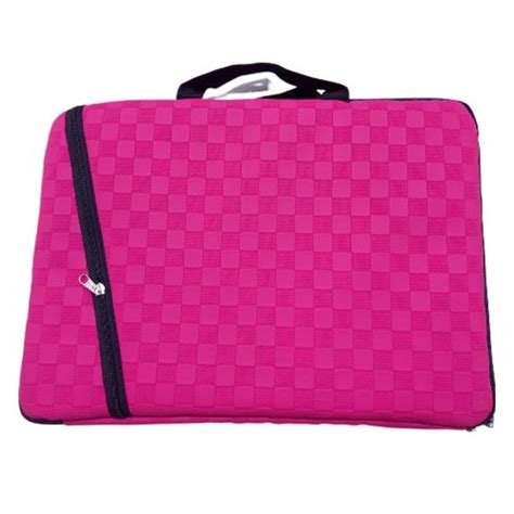 Ripley Funda Para Laptop Pulgadas Rosa Con Cuadritos