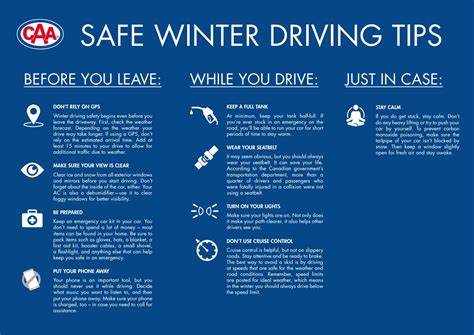 Winter safe driving tips by Fédération Internationale de l'Automobile ...