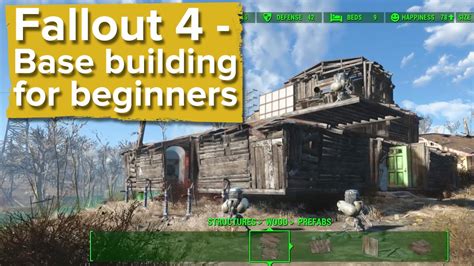 Fallout Base Building For Beginners New Gameplay Youtube